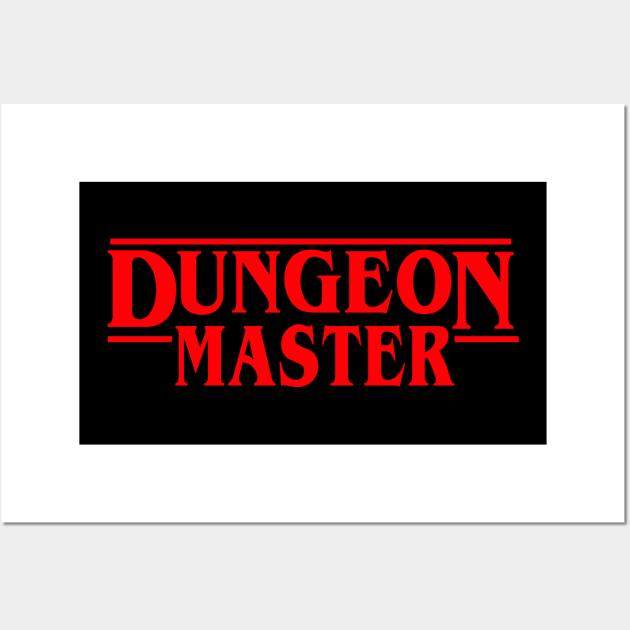 Strange Dungeon Master - DnD Dungeons & Dragons D&D Wall Art by Glassstaff